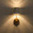 Classic 1-Light Conical Metal Wall Sconce
