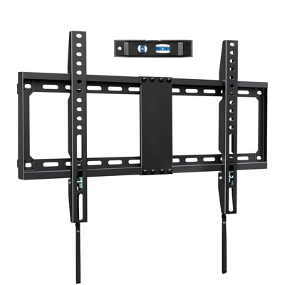 Support de fixation pour téléviseur fixe pour la plupart des téléviseurs à écran plat de 42 à 84 pouces, support de fixation murale pour téléviseur jusqu'à 600 x 400 mm Vesa et 132 lb - convient aux montants de 16 po / 18 po / 24 po - profil bas