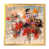 Impression dorée sur toile encadrée