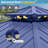 EROMMY 10' X 12' Hardtop Gazebo with Galvanized Steel Roof, All-Season Aluminum Outdoor Pergola with Netting & Curtains, Permanent Outdoor Pavilion with Curtain and Netting for Patio Lawn and Garden, Blue