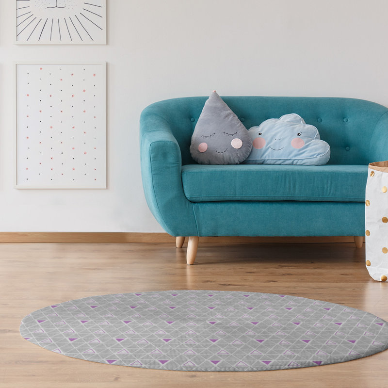 Chenille Geometric Indoor Rug, Rectangle 3' x 5'