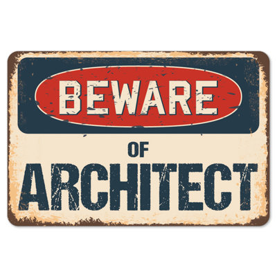 Decal-Architect_Beware Of Architect