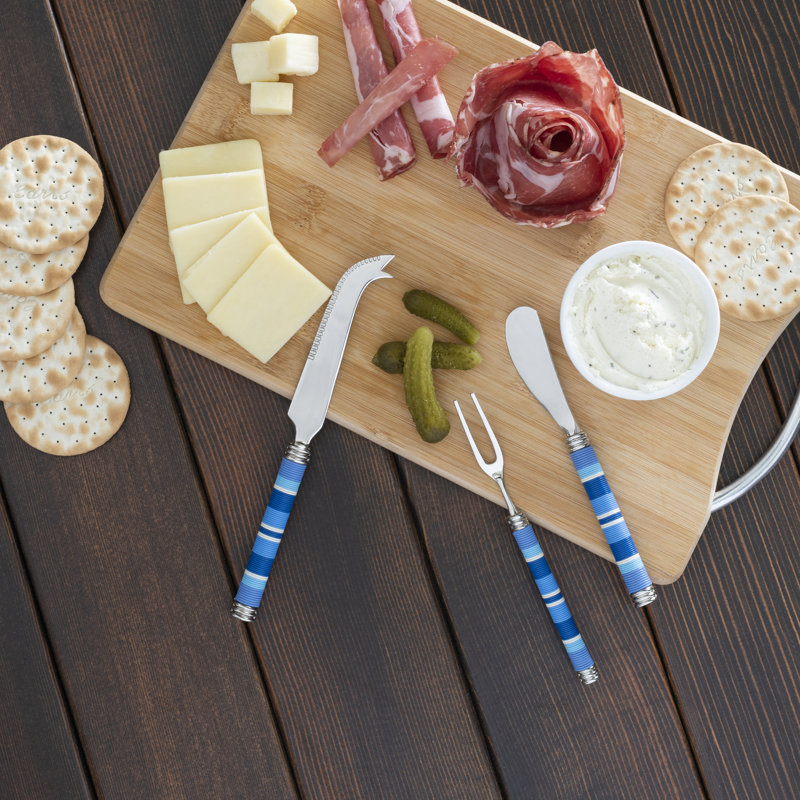 Ensemble de couteaux, épandeurs et fourchettes à fromage French Home - Shades Of Denim