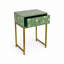 Table de chevet Bone Inlay