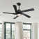 5 - ABS Blades Indoor Ceiling Fan with Light and Remote