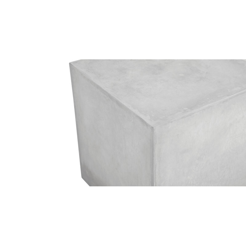 Petite table d'appoint Buril, H 16 po x l 16 po x P 16 po, Noir