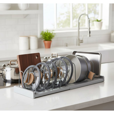 Metal Rectangle Free Standing Pot Rack
