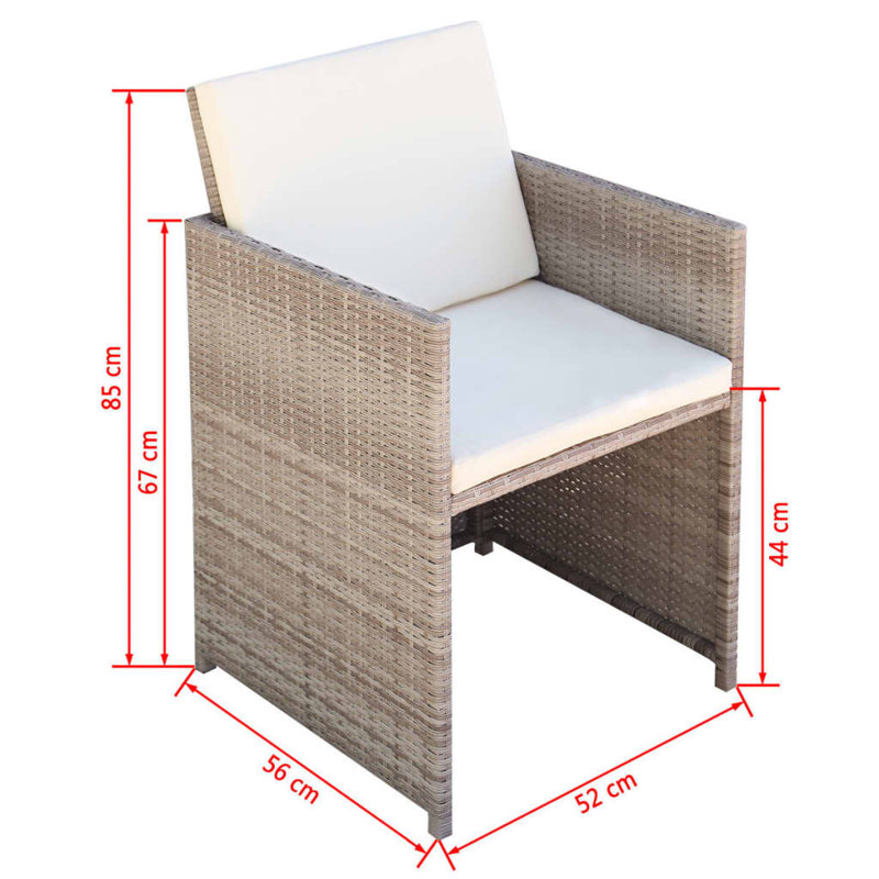 Stockport Sectional Seating Group with Cushions, Beige
