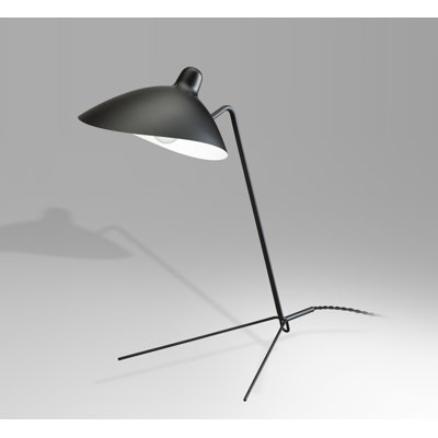 Lampe de table à abat-jour en aluminium 20 pouces