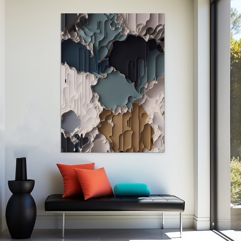 Modern Earth 162, 30" H x 20" W