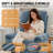 Recliner Chair,Rocker Recliners for Adults, Small Recliners for Small Spaces, Manual Recliner with Side Pockets for Living Room Bedroom-1508826464