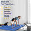 Tapis d'exercice de gymnastique pliable 3 pi x 6 pi x 2 pi-104155130