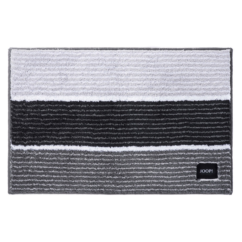 Non-Slip Bath Rug, 70 x 120cm, Anthracite