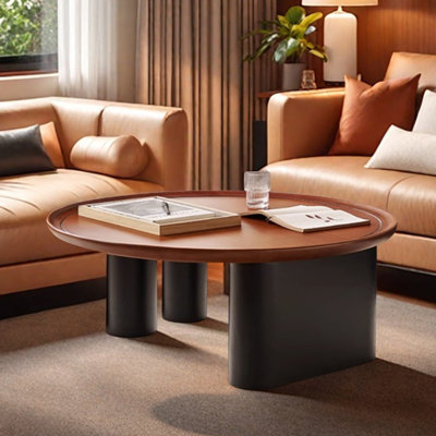 Table basse rétro au design créatif