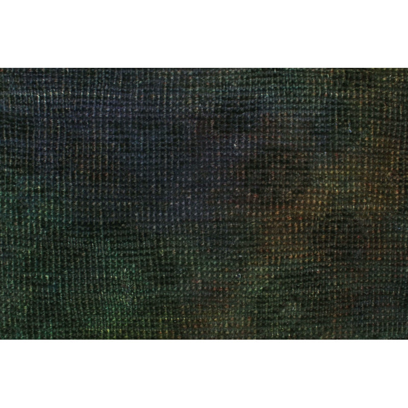 Tapis de zone en laine 7 pi 2 po x 9 pi 4 po one-of-kind noué la blue Treva