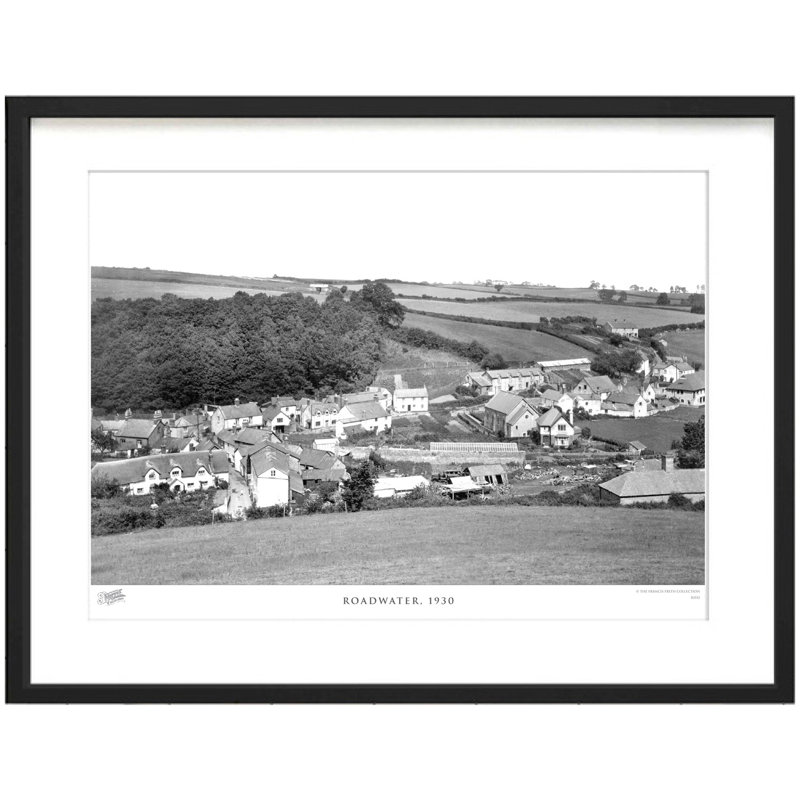 Roadwater, 1930 - Single Picture Frame Print, 45cm H x 60cm W x 2.3cm D