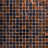 Mingles 12 in. x 12 in. Glossy Bark Brown Glass Mosaic Wall and Floor Tile (20 sq. ft./case) (20-pack)