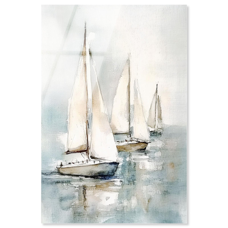 Impression sur toile Tale of Two Tides Coastal Decor par Art Remedy, H 30 po x l 20 po
