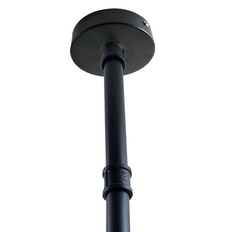 Schutte 1 - Light Black Single Pendant