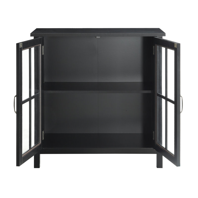 Omolana Accent Cabinet, Black