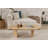 Modern Coffee Table, 51.2 x 15.7 x 25.6 inches | 100% Melamine Coated Particle Board, Thickness: 0.7 inches | Stylish Solid Color Design, Perfect for Living Room & Lounge Areas, Durable & Elegant Furniture for Contemporary Homes-1136161913
