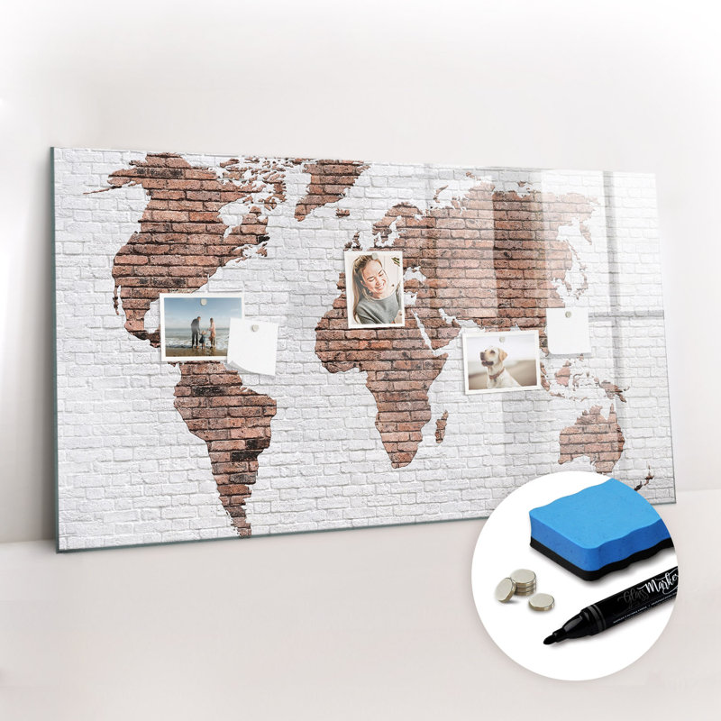 Magnetic Glass Dry Erase Board
