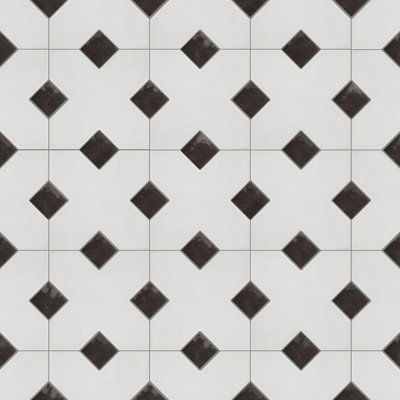 Carreau en porcelaine Cross and Dot