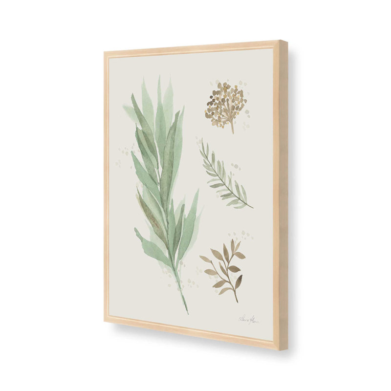 «Earthy Greens in Bloom I», H 21 po x l 17 po, Érable brut