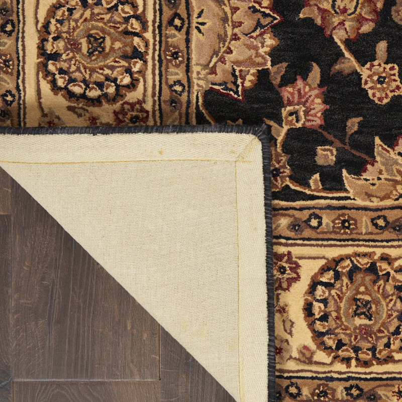 Tapis indigo Corina, Rectangle 5 pi 6 po x 8 pi 6 po