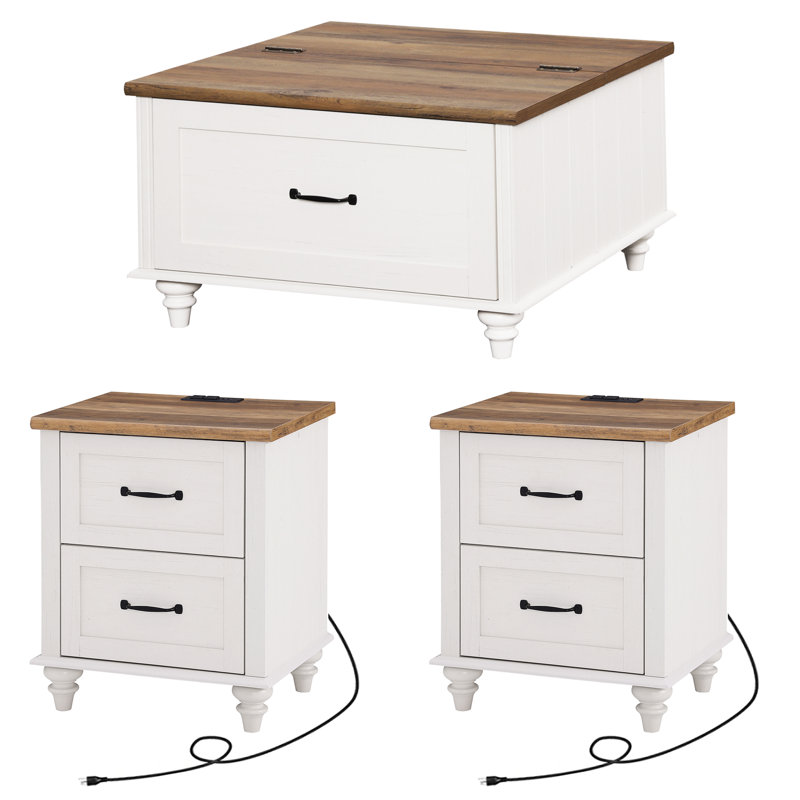 Paray 3 - Piece Living Room Table Set