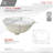 19.25 in. x 16 in. Porcelain, White Oval Undermount Bathroom Sink