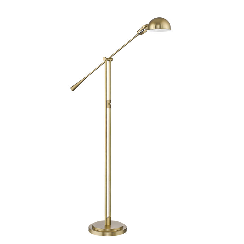 Lampe de travail / lecture sur pied 82,5 po Premkumar, Laiton héritage