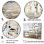 «Silver Minimalisme Tree Birchs Breath» sur toile-97043050-97043057