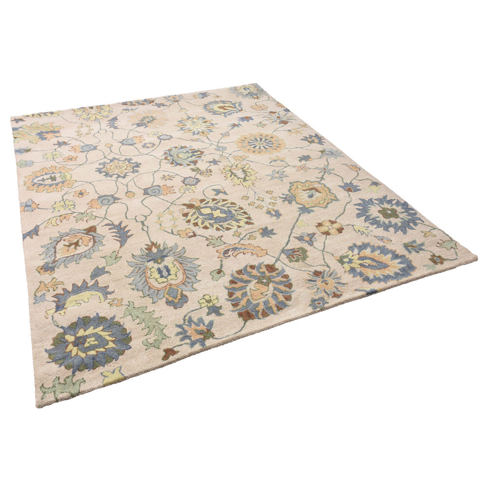 Canora Grey Gudmestad HAND TUFTED WOOL ECO-FRIENDLY AREA RUGS - Cream ...