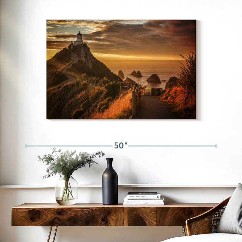 Phare d'Alvord Nugget Point, H 26 po x l 39 po