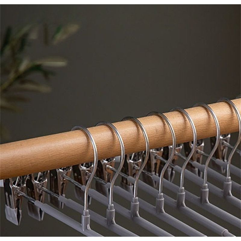 Cintre avec pinces pour pantalons, 10