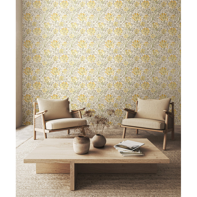 Padstow 10m x 50cm Matte Wallpaper Roll, Warm Grey