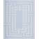 Amanda Geometric Aqua Indoor / Outdoor Area Rug