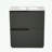 Bathroom Vanity with Ceramic Sink, 2 Drawers and metal handles-865620320
