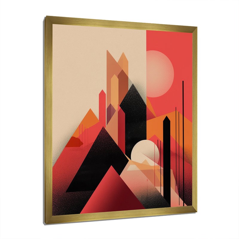 «Abstract Minimal Full Moon Landscape», art abstrait sur toile, paysage abstrait, H 32 po x l 16 po x P 1 po