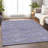 Premium Machine Washable Prisco Lavender Rug-1035883948