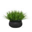 Herbe à feuillage artificiel 9 po dans un vase décoratif-542148619