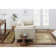 Royalty Clover Contemporary Geometric Border Area Rug, Brown/Blue