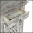 WOODEN NIGHTSTAND WITH 1 DRAWER 1 DOOR