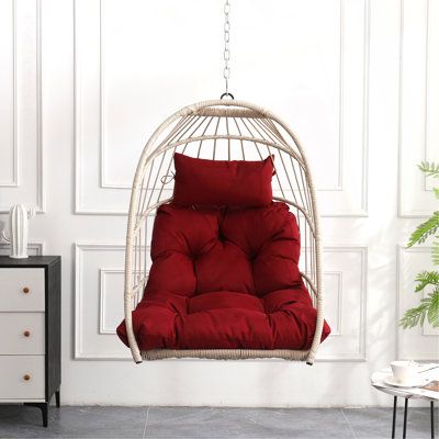 Chaise suspendue en PE pour l'extérieur