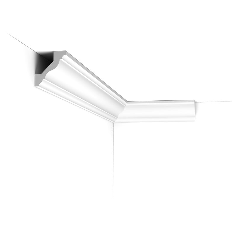 Moulure couronnée 1-9 / 16 po x 1-3 / 4 po x 78-3 / 4 po