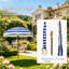 Parasol d'extérieur, parapluie de pique-nique portable, parapluie compact, parasol de plage léger (seulement 1 parasol)