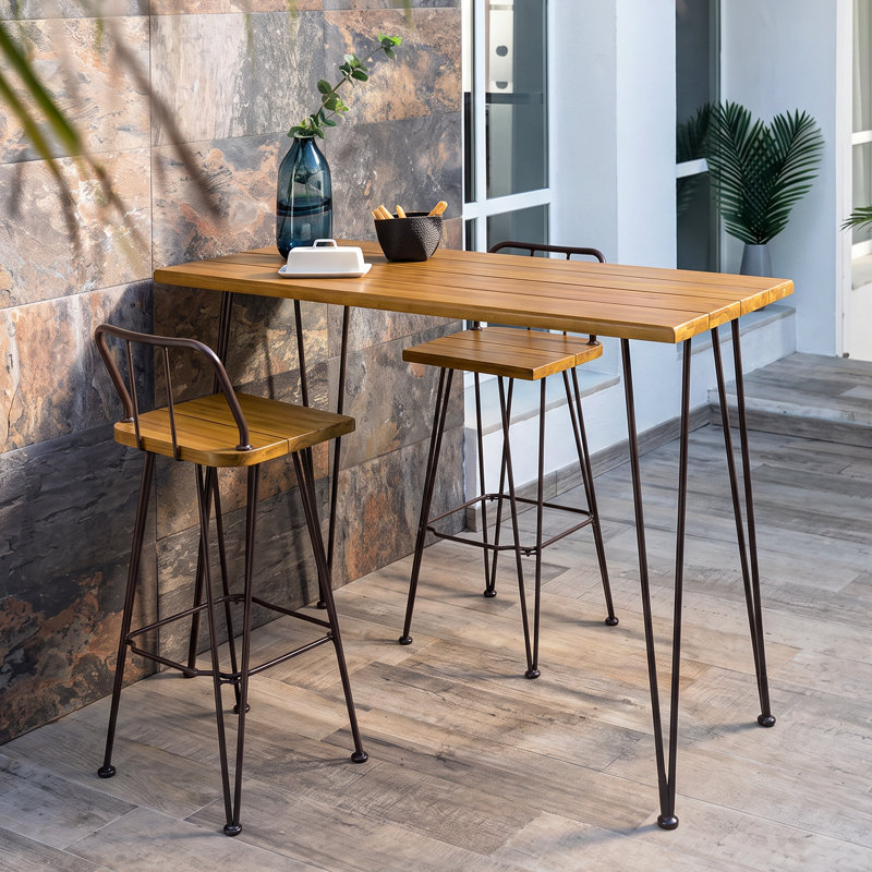 Kaxton Metal Bar Set