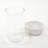 Glass/Ceramic Tabletop Hurricane with Candle Included-18666277