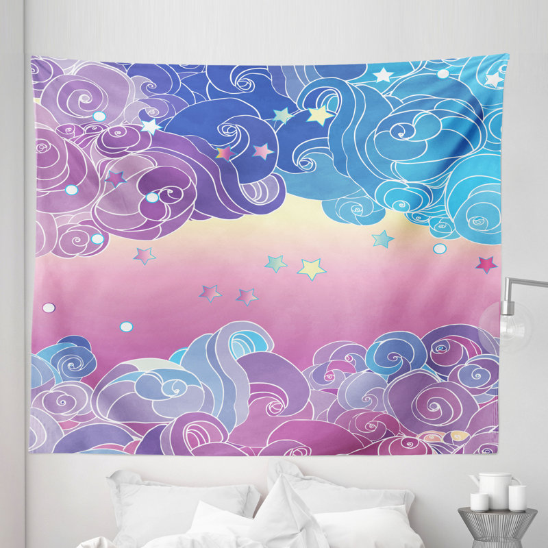 Microfiber Wall Hanging, 264.16cm H x 223.52cm W